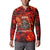 Firefighter Dad Button Sweatshirt a Hero in the Flames - a Light in Our Lives