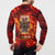 Firefighter Dad Button Sweatshirt a Hero in the Flames - a Light in Our Lives