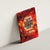 Firefighter Dad Canvas Wall Art a Hero in the Flames - a Light in Our Lives