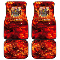 Firefighter Dad Car Mats a Hero in the Flames - a Light in Our Lives