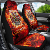 Firefighter Dad Car Seat Cover a Hero in the Flames - a Light in Our Lives