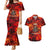 Firefighter Dad Couples Matching Mermaid Dress and Hawaiian Shirt a Hero in the Flames - a Light in Our Lives