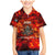 Firefighter Dad Family Matching Mermaid Dress and Hawaiian Shirt a Hero in the Flames - a Light in Our Lives