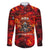 Firefighter Dad Family Matching Short Sleeve Bodycon Dress and Hawaiian Shirt a Hero in the Flames - a Light in Our Lives