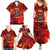 Firefighter Dad Family Matching Summer Maxi Dress and Hawaiian Shirt a Hero in the Flames - a Light in Our Lives