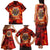 Firefighter Dad Family Matching Tank Maxi Dress and Hawaiian Shirt a Hero in the Flames - a Light in Our Lives
