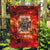 Firefighter Dad Garden Flag a Hero in the Flames - a Light in Our Lives
