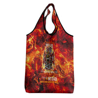 Firefighter Dad Grocery Bag a Hero in the Flames - a Light in Our Lives