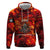 Firefighter Dad Hoodie a Hero in the Flames - a Light in Our Lives
