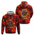 Firefighter Dad Hoodie a Hero in the Flames - a Light in Our Lives