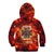 Firefighter Dad Kid Hoodie a Hero in the Flames - a Light in Our Lives