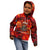 Firefighter Dad Kid Hoodie a Hero in the Flames - a Light in Our Lives