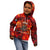 Firefighter Dad Kid Hoodie a Hero in the Flames - a Light in Our Lives