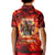 Firefighter Dad Kid Polo Shirt a Hero in the Flames - a Light in Our Lives