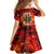 Firefighter Dad Kid Short Sleeve Dress a Hero in the Flames - a Light in Our Lives