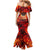 Firefighter Dad Mermaid Dress a Hero in the Flames - a Light in Our Lives