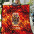 Firefighter Dad Quilt a Hero in the Flames - a Light in Our Lives