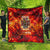 Firefighter Dad Quilt a Hero in the Flames - a Light in Our Lives
