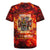 Firefighter Dad Rugby Jersey a Hero in the Flames - a Light in Our Lives