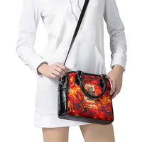 Firefighter Dad Shoulder Handbag a Hero in the Flames - a Light in Our Lives