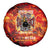 Firefighter Dad Spare Tire Cover a Hero in the Flames - a Light in Our Lives