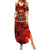 Firefighter Dad Summer Maxi Dress a Hero in the Flames - a Light in Our Lives