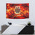 Firefighter Dad Tapestry a Hero in the Flames - a Light in Our Lives