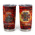 Firefighter Dad Tumbler Cup a Hero in the Flames - a Light in Our Lives