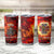 Firefighter Dad Tumbler Cup a Hero in the Flames - a Light in Our Lives