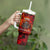 Firefighter Dad Tumbler With Handle a Hero in the Flames - a Light in Our Lives