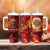 Firefighter Dad Tumbler With Handle a Hero in the Flames - a Light in Our Lives