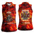 Firefighter Dad Women Sleeveless Polo Shirt a Hero in the Flames - a Light in Our Lives