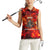 Firefighter Dad Women Sleeveless Polo Shirt a Hero in the Flames - a Light in Our Lives