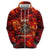 Firefighter Dad Zip Hoodie a Hero in the Flames - a Light in Our Lives
