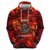 Firefighter Dad Zip Hoodie a Hero in the Flames - a Light in Our Lives