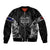 Veteran Fathers Day Bomber Jacket My Dad is Not Just a Veteran, He's My Hero - Wonder Print Shop