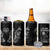 Veteran Fathers Day 4 in 1 Can Cooler Tumbler My Dad is Not Just a Veteran, He's My Hero - Wonder Print Shop