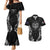 Veteran Fathers Day Couples Matching Mermaid Dress and Hawaiian Shirt My Dad is Not Just a Veteran, He's My Hero - Wonder Print Shop