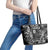 Veteran Fathers Day Leather Tote Bag My Dad is Not Just a Veteran, He's My Hero - Wonder Print Shop