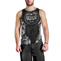 Veteran Fathers Day Men Tank Top My Dad is Not Just a Veteran, He's My Hero - Wonder Print Shop