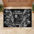 Veteran Fathers Day Rubber Doormat My Dad is Not Just a Veteran, He's My Hero - Wonder Print Shop