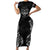 Veteran Fathers Day Short Sleeve Bodycon Dress My Dad is Not Just a Veteran, He's My Hero - Wonder Print Shop