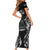 Veteran Fathers Day Short Sleeve Bodycon Dress My Dad is Not Just a Veteran, He's My Hero - Wonder Print Shop