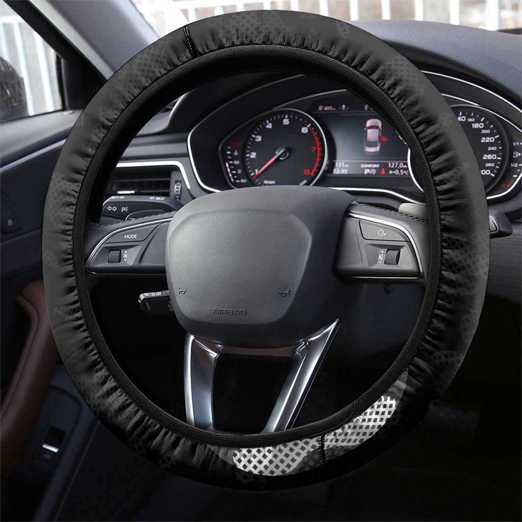 Veteran Fathers Day Steering Wheel Cover My Dad is Not Just a Veteran, He's My Hero - Wonder Print Shop