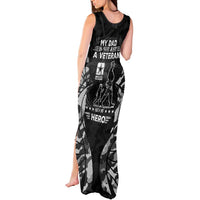 Veteran Fathers Day Tank Maxi Dress My Dad is Not Just a Veteran, He's My Hero - Wonder Print Shop
