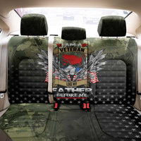 Veteran Dad Back Car Seat Cover I Am a Veteran Like My Father Before Me
