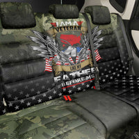 Veteran Dad Back Car Seat Cover I Am a Veteran Like My Father Before Me