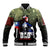 Veteran Dad Baseball Jacket I Am a Veteran Like My Father Before Me
