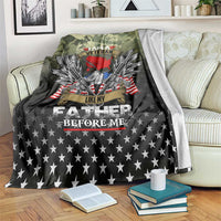 Veteran Dad Blanket I Am a Veteran Like My Father Before Me