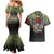 Veteran Dad Couples Matching Mermaid Dress and Hawaiian Shirt I Am a Veteran Like My Father Before Me